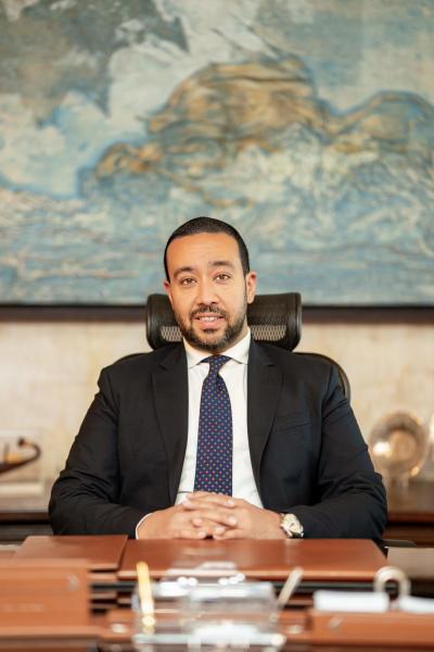 المهندس محمد نصر الدين الرئيس التنفيذي للشركة المصرية للاتصالات 