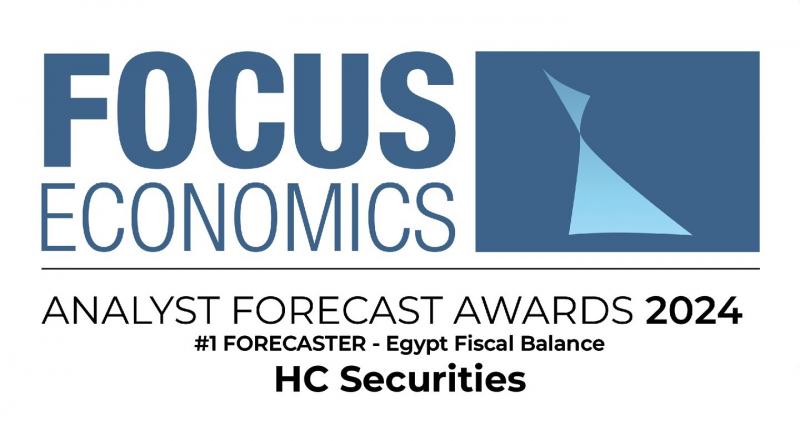 ” اتش سي ” تحصل على جائزة أفضل توقع لأحد المؤشرات الاقتصادية لمصر من Focus Economics